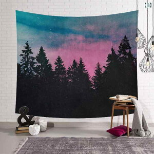 タペストリー 曼荼羅 マンダラ ホームデコレーション 壁掛け おしゃれ 寝具 ソファカバー テーブルクロス ヨガマット サイケデリック キノコ ポリエステル 長方形 マルチカラー 148*200