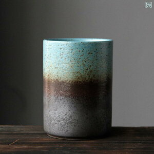 マグカップ 陶器 和風 レトロ 窯変 マグカップ 大容量 コーヒーカップ ティーカップ 無地 古 ???? 明イエロー 土イエロー 素ブラック 古グリーン 淡青 明レッド 褐秋 古銅 斑白 ?金 淡黄(x2)