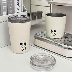 水筒 レディース かわいい 犬 ステンレス おしゃれ コーヒー 持ち運び 保温 保冷 ミニ水筒 女性 子供 直飲み 魔法瓶