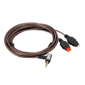 �w�b�h�z���P�[�u�� 2pin ���P�[�u�� �o�����X �����p HD650 HD600 HD580�ɑΉ� �}�C�N�Ȃ� 4�c L�^ 2.5mm �P������