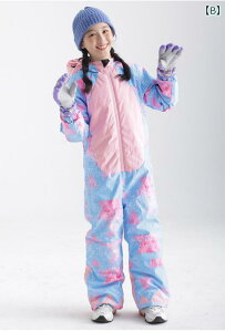 スキーウェア キッズ 男女兼用 子供 アニマル 動物 恐竜 防水 防寒 防風 耐摩耗 通気性 アウトドア スキーウェア 110 120 130 140 150 160