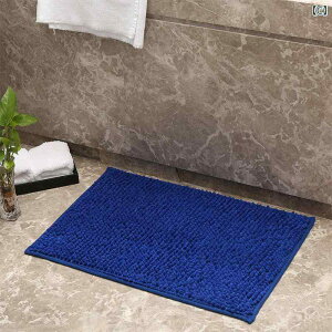 玄関マット バスマット キッチンマット シェニール 滑り止め付き 吸水 速乾 室内 屋外 フロアマット 絨毯 ラグ シャギーラグ カーペット