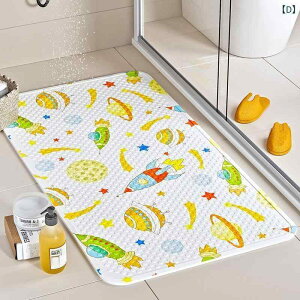 バスマット 子供用 浴室マット 滑り止め シャワーマット PVCマット 吸盤付き カー用品 アニマル柄 海中 星空 40 70cm 50 80cm 防水 洗える かわいい