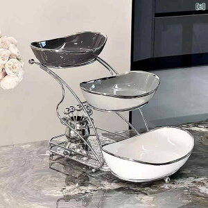 果物皿 高級陶器 多層 フルーツボウル セット ドライフルーツ 糖果 ファッション リビングルーム 茶菓子 プレート 引っ越し祝い ギフト