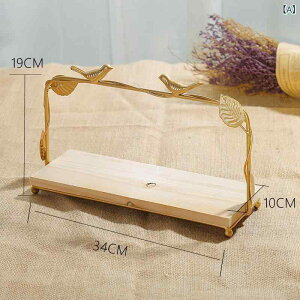 果物皿 フルーツプレート ケーキスタンド 木製トレイ デザートスタンド アフタヌーンティー パーティー 冷菜 飾り付け 1段 2段 3段