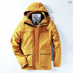 マウンテンパーカー 男女兼用 防風 防水 防寒 登山ウェア アウトドアウェア スキーウェア 撥水 透湿 フリース裏地 秋冬 ブラック グリーン イエロー グレー ブルー ホワイト レッド