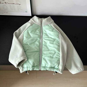 子供用ジャケット キッズ 男の子 女の子 裏起毛 厚手 防寒 アウター コート 子供服 秋冬 カジュアル スポーツ 普段使い 90cm 100cm 110cm 120cm 130cm 140cm 150cm 160cm グリーン カーキ