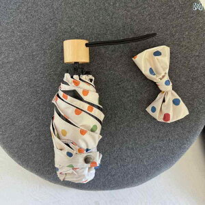 傘 レディース 折りたたみ傘 軽量 UVカット 遮光 ミニ傘 晴雨兼用 日傘 五つ折り傘 コンパクト 撥水 かわいい 彩豆豆系