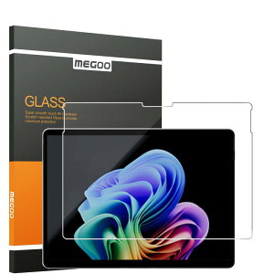 Megoo Surface Pro 11�icopilot+PC,2024)/Surface Pro 9 /Surface Pro 8 / surface Pro X �Ή� �t�B���� �K���X�t�B���� �ی�V�[�g ���� �K���X �ی� �t�B���� ���^�b�`���x