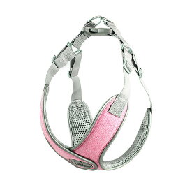 犬 牽引ロープ ペット 胸当て ハーネス 通気性 反射 ベスト 小型犬 中型犬 犬用品 ポリエステル ブルー グレー ピンク オレンジ