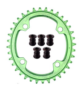 Jgbike ���E���h�I�[�o���`�F�[�������O 104mm BCD chainring 30T 32T 34T 36T 38T 8 9 10 11 12�X�s�[�h MTB XC�g���C��e-�o�C�N�t�@�b�g�o�C�N�}�E���e���o�C�N�p�i���[���C�h�V���O���`�F�[������
