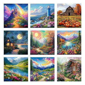 �_�C�������h�A�[�g �C�ӂ̓��� ���i ��R �Δ� ���r���O���� DIY ���� �L�b�g �A�N�����G�̋�