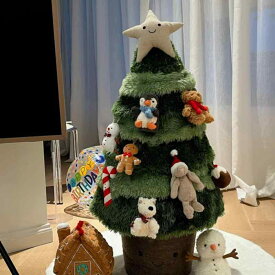 クリスマスツリー ぬいぐるみ ドール トイ 抱き枕 インテリア デコレーション