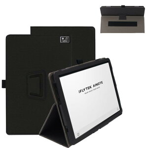 For iFLYTEK AINOTE Air 2�P�[�X �yVaele �z8.2�C���` �^�u���b�g �P�[�X 360°�S�ʕی� ��܂�X�^���h�����p���� �y���z���_�[�t�� �㎿PU���U�[ �L�Y�h�~ �y�� �S�ʕی�iFLYTEK AINOTE Air 2 �^