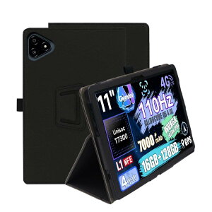 For ALLDOCUBE iPlay 70E �P�[�X 11 �C���` �^�u���b�g �P�[�X 360°�S�ʕی�yyhaochen�z���U�[ �L�Y�h�~ ���C�z�� �y�����[�\ ���^ �y�� �C�菝�h�~ �܂��� �����^��p �P�[�X �J�o�[ (�u���b�N)