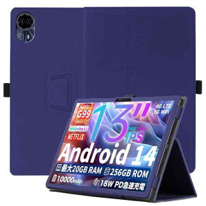 For TECLAST T65 Max �P�[�X�y2024���o�� Android14 �^�u���b�g 13�C���`�z�P�[�X YCJDP 360°�S�ʕی� �X�^���h�@�\ �����p���� �y���z���_�[�t�� ���C�z�� �Ռ��z�� �C�菝�h�~ �ω��� �����^�тɕ֗�