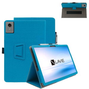 For LAVIE Tab T11N �P�[�X �yVaele �z11�C���` �^�u���b�g �P�[�X 360°�S�ʕی� ��܂�X�^���h�����p���� �y���z���_�[�t�� �㎿PU���U�[ �L�Y�h�~ �y�� �S�ʕی�LAVIE Tab T11N �^�u���b�g�J�o�[�i