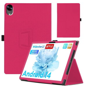 For Alphawolf LPad1 / Headwolf WPad5 �P�[�X�yYCJDP 2024���o�� 10.1�C���`�z�P�[�X 360°�S�ʕی� �X�^���h�@�\ �����p���� �y���z���_�[�t�� ���C�z�� �Ռ��z�� �C�菝�h�~ �ω��� �����^�тɕ֗��ȃn