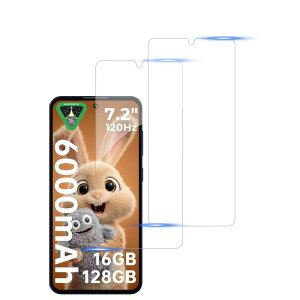 (2������)For OUKITEL C69 �t�B���� �����z�� �C�A�h�~ �d�x9H �Ή� �����ߗ� ���{���Ɏq�f�� �C�A�[�� ��ʕی� ���˖h�~ �����x�^�b�` �ϏՌ� �\��t���ȒP OUKITEL C69 �ی�t�B���� �����K���X�t