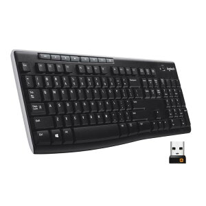 Logitech ���C�����X US �L�[�{�[�h K270 �����O�����W Unifying ���V�[�o�[�Ή� ���s�A�� [���s�A���i]