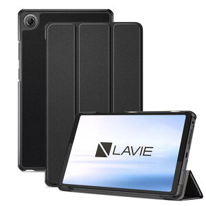NEC LAVIE Tab T8 (T0855/KAS,TAB08/H05) �p �P�[�X �J�o�[ �S�ʕی� 8.7�C���` SpinoArmor �y�� �I�[�g�X���[�v�@�\�t�� �O�܂�X�^���h�@�\ �����݌v �����h�~ �ϏՌ� ���E�ȒP