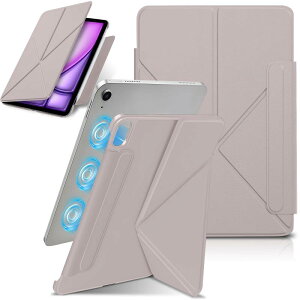 Hinnwer �R���p�`�u�� iPad Air 11�C���` M3/M2 2025/2024 �P�[�X/iPad Air 10.9�C���` ��5����/��4���� �P�[�X ���C�z�� K�܃X�^���h ���u���c�u �X�^���h�@�\ �Ռ��ی� �܂肽���� �y���V�����[ ���̓}