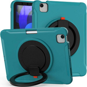 iPad Air 11�C���` �Ή� �P�[�X (M3/M2�A2025/2024) / Air ��5/4����i2022/2020�j10.9�C���` �J�o�[ �����O�t�� �Ռ��z�� ��� 360�x��]�X�^���h ������t�� �n���h���t iPad Pro 11�C���`