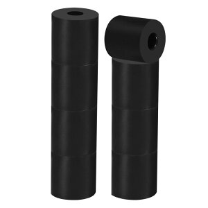 PATIKIL �S�����U�K�X�P�b�g ���o�[�X�y�[�T�[ �h�U�X�y�[�T�[���b�V���[ ���ړI 8�� 30mm OD x 10mm ID x 30mm�� �≏�p�b�h ���o�[���b�V���[ HVAC�@�B�{���g�p �u���b�N