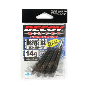 DECOY �f�R�C �_�E���V���b�g�V���J�[ �^�C�v�w�r�[�X�e�B�b�N DS-7 14-21g DECOY