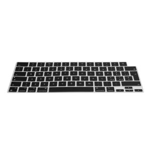 kwmobile Apple Macbook Air 13 M4 2025 A3240�Ή� �V���R���� QWERTY �L�[�{�[�h�J�o�[(�X�y�C����p) ���F �Ή�