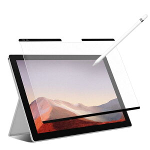 Surface Pro8 �p �ی�t�B���� ���̂悤�ȕ`���S�n �t�B���� �E���� ���˒ጸ PET�y�[�p�[ �����C�N �t�B���� �}�O�l�b�g �ȒP���� �S���� �^�b�`�X�N���[���Ή� (Surface Pro8)