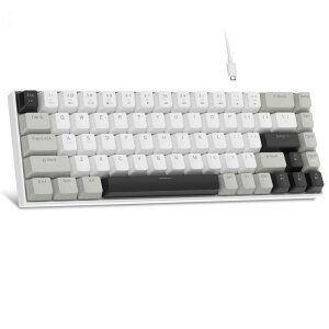 MageGee MK-Box �u���b�N�O���[ 68�L�[ ���J�j�J���L�[�{�[�h