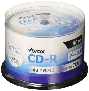 AVOX CD-R �f�[�^�p(700MB) 1-48�{�� 10�� �X�����P�[�X parent