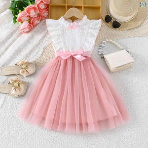 ���̎q �����s�[�X �� �t�� ���� �v�����Z�X �X�J�[�g �t���A �� �`���[�� ���n �|���G�X�e�� �_�炩 �f�� �s���N ��u���[ �C�G���[ ���킢�� �f�U�C�� 100-140cm �q����
