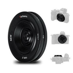 7artisans 18mm F6.3 II �p���P�[�L�����Y �L�p�����Y ���^���y�� APS-C �}�j���A��