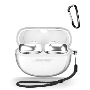 Bose Ultra Open Earbuds �p �P�[�X �S�ʕی�J�o�[ �V���R���P�[�X �yHUKWIMO�z �J���r�i�t�� �ϏՌ� �h�� �h�o �����[�d�\ �S�ʕی� �L�Y�h�~ Bose Ultra Open Earbuds �Ή��C���C���[�w�b�h�z���p