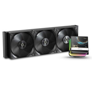 Ocypus Sigma PRO �ȈՐ��� cpu�N�[���[ �����, 3.5�C���`�����z��IPS�X�N���[��,640×480�𑜓x,������ARGB�Ɩ��f�U�C��,���C�z�����|���v�w�b�h,TDP 310W,FDB�����\�t�@��,�t�@��������1�{���܂�,�S��