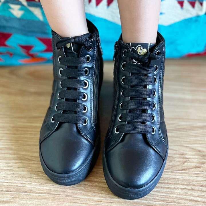 楽天市場】キッズシューズ 女の子 スニーカー かわいい ハイカット  