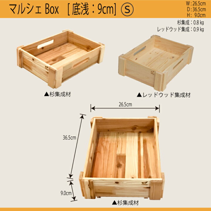 楽天市場】マルシェボックス（傾斜台なし） マルシェ ディスプレイ 