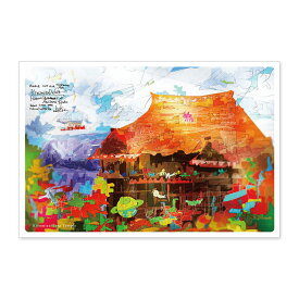 世界遺産アートポストカード 清水寺/京都府 (1800103000026)