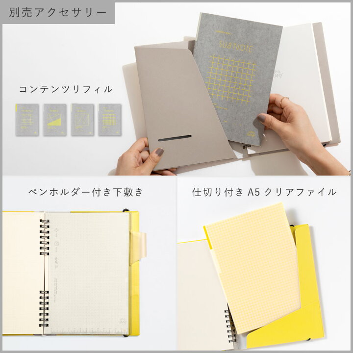 楽天市場】【楽天1位&高評価☆4.7】 リングノート SUNNY NOTE エンボス 