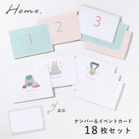 Home バインダーアルバム ナンバー＆イベントカードセット【L版サイズ】L判 数字 デコレーション アルバム カード home2 l-gbdc（l-gblc） home_all