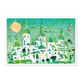 5/5★Rカードで最大P5倍 PAS-POL 世界遺産アートポストカード キーウ(キエフ) ウクライナ 世界遺産を絵にしながら旅するアーティストのポストカード (tpca-09)