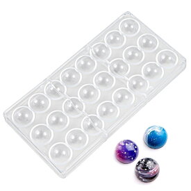 チョコレートモールド ドーム 3D PS製 ケーキモールド バレンタイン ハンドメイド ボンボンショコラ