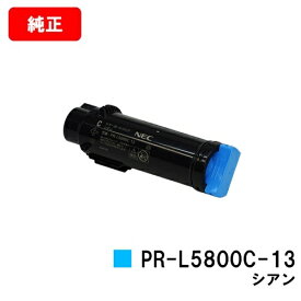 NEC トナーカートリッジ PR-L5800C-13 シアン【純正品】【翌営業日出荷】【送料無料】【MultiWriter 5800C】【ポイント10倍】【SALE】