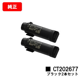 富士フイルムBI(旧ゼロックス)DocuPrint CP310dw/DocuPrint CM310z用トナーカートリッジ CT202677 ブラックお買い得2本セット【純正品】【翌営業日出荷】【送料無料】【SALE】