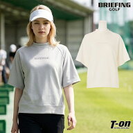 【40％OFF SALE】 ブリーフィング ゴルフ BRIEFING GOLF レディース ハイネックシャツ 半袖 モックネック…