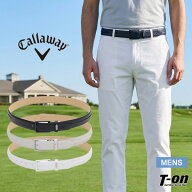 【40％OFF SALE】 キャロウェイ アパレル キャロウェイ ゴルフ Callaway APPAREL メンズ ベルト レザー調…