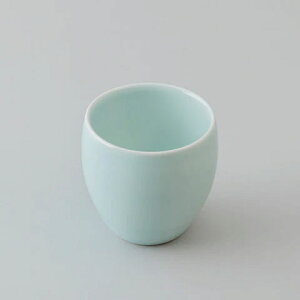 39Arita サンキューアリタ 有田焼ダブルウォールカップ 220ml 青白磁 (白)