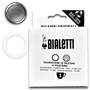 ���i BIALETTI �r�A���b�e�B ���J�G�L�X�v���X 1�J�b�v�p �p�b�L��+�t�B���^�[�Z�b�g